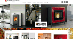 Desktop Screenshot of instal-lacionscc.com